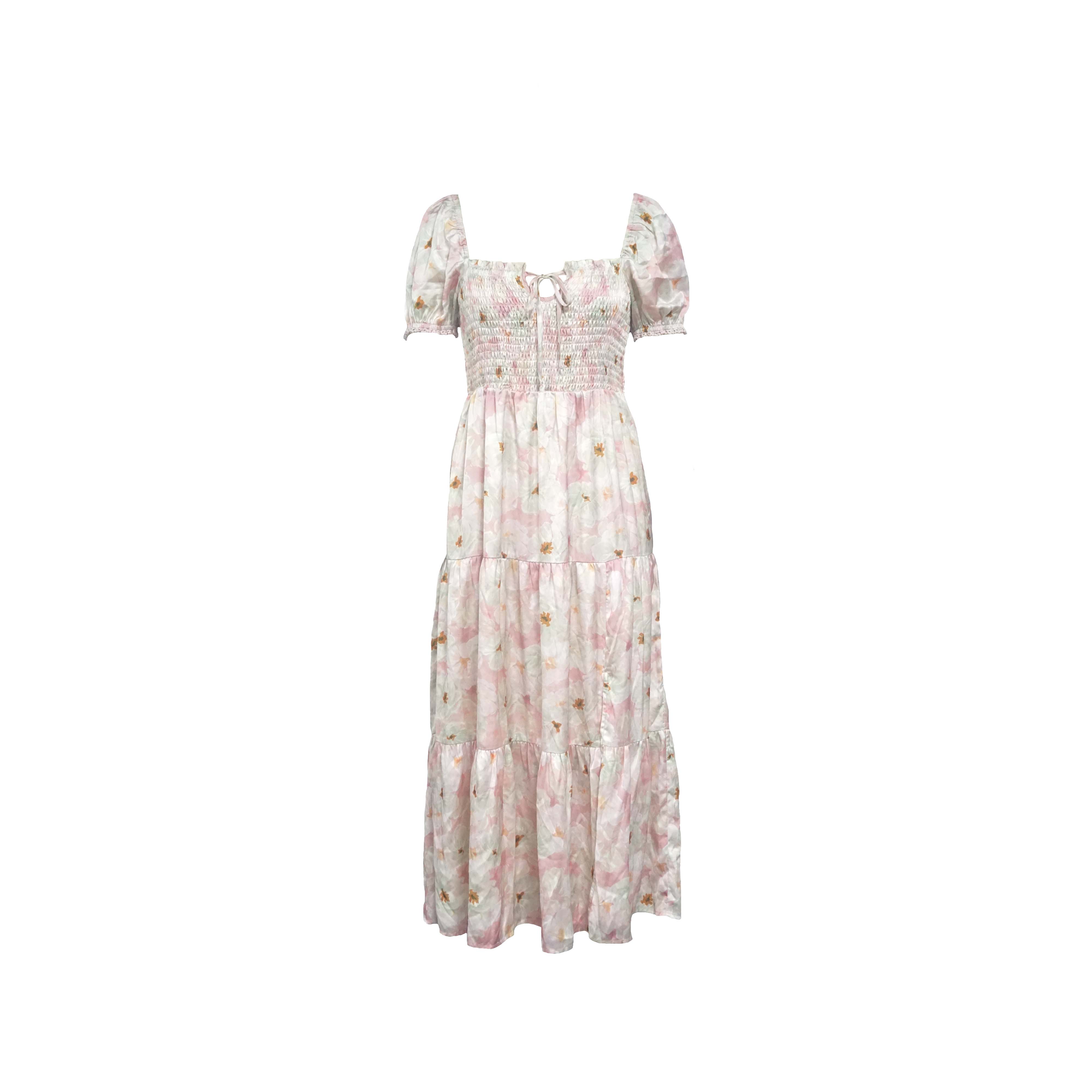 I-Chiffon Women's Floral Dress