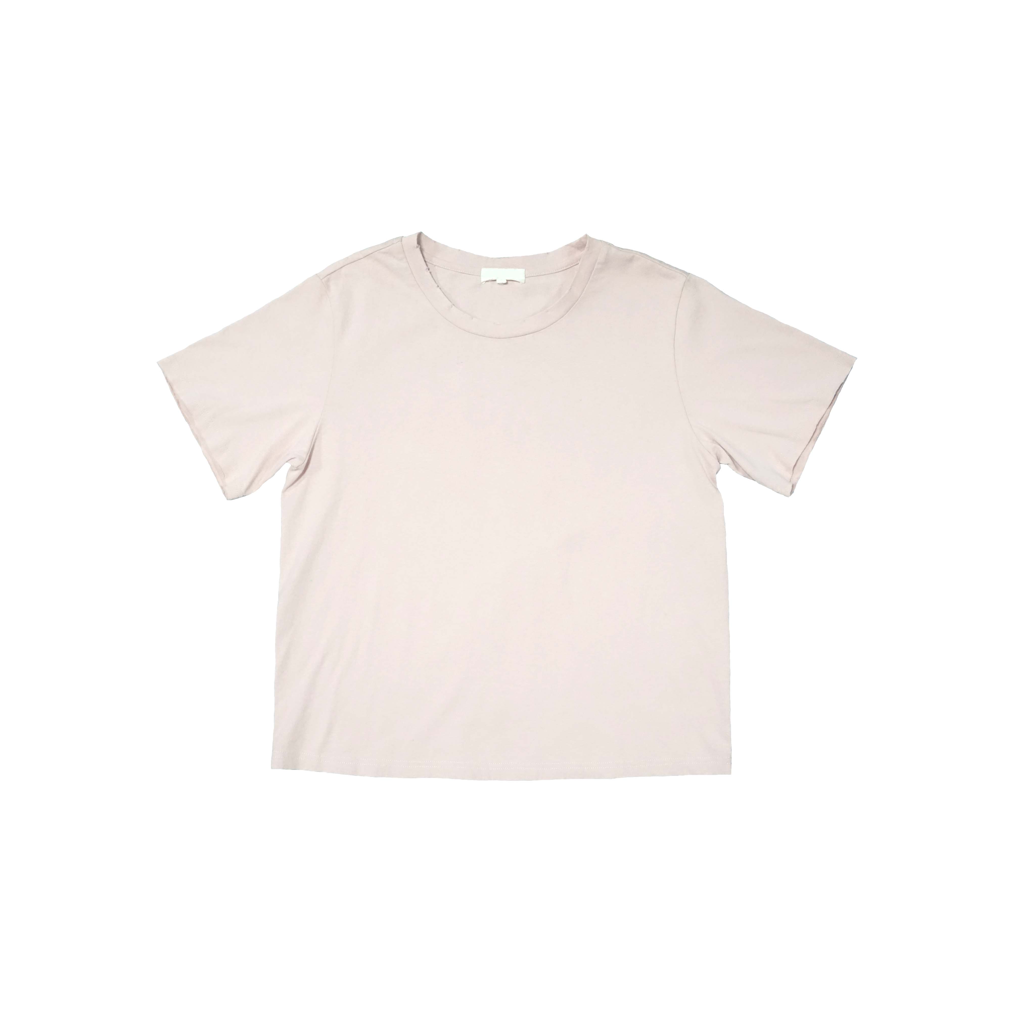 Pink Simple Printed T-Shirt